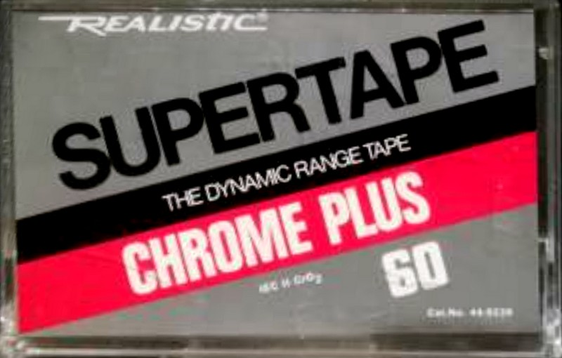 Compact Cassette SUPERTAPE Chrome Plus 60 Type II Chrome 1978 Europe