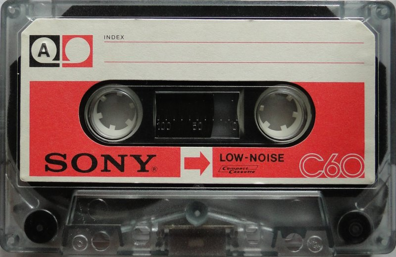 Compact Cassette Sony 60 Type I Normal 1972 Japan