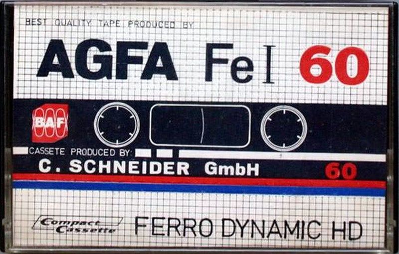Compact Cassette BAF 60 "Ferro Dynamic HD" Type I Normal 1986 Germany