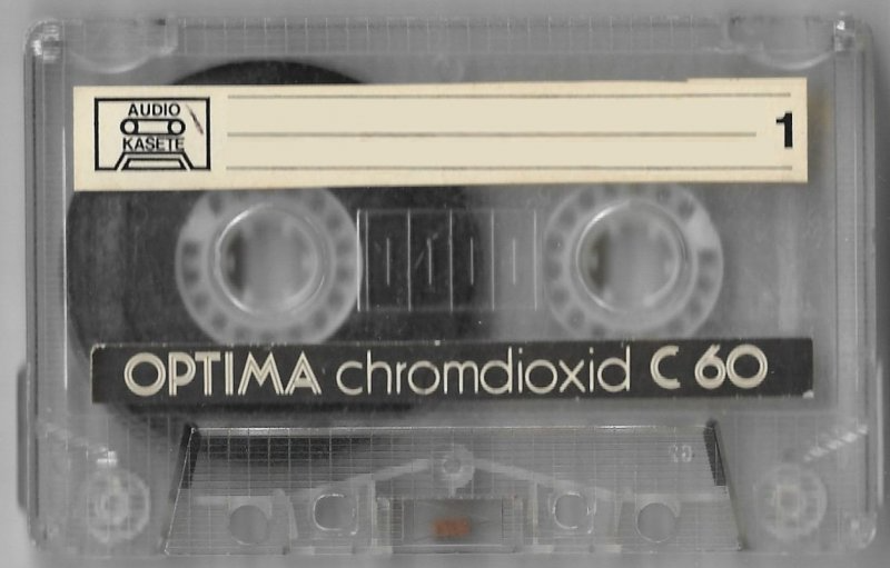 Compact Cassette Optima 60 Type II Chrome Slovenia