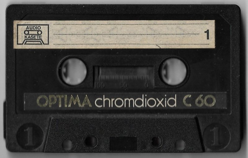 Compact Cassette Optima 60 Type II Chrome Slovenia