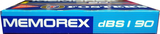 Compact Cassette Memorex dBS I 90 Type I Normal 1989 UK
