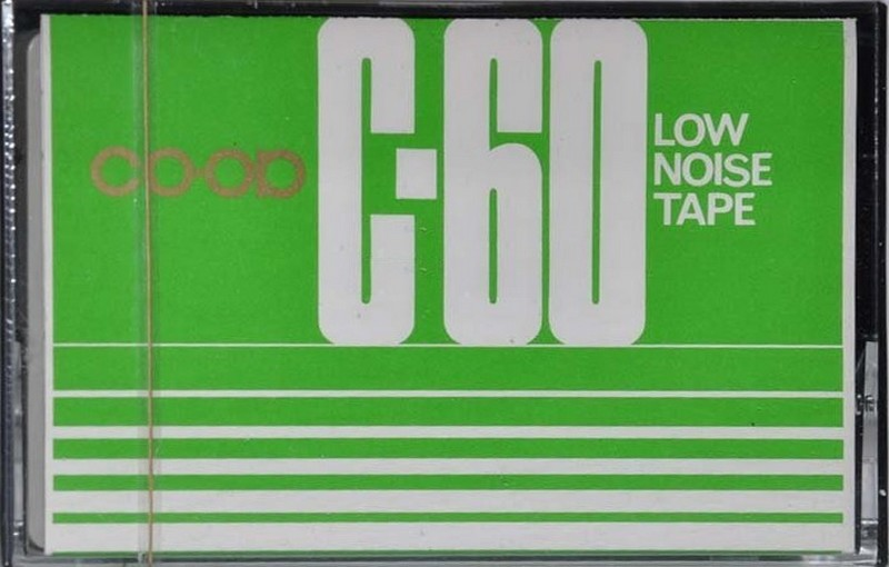 Compact Cassette CO-OP 60 Type I Normal 1977 Japan