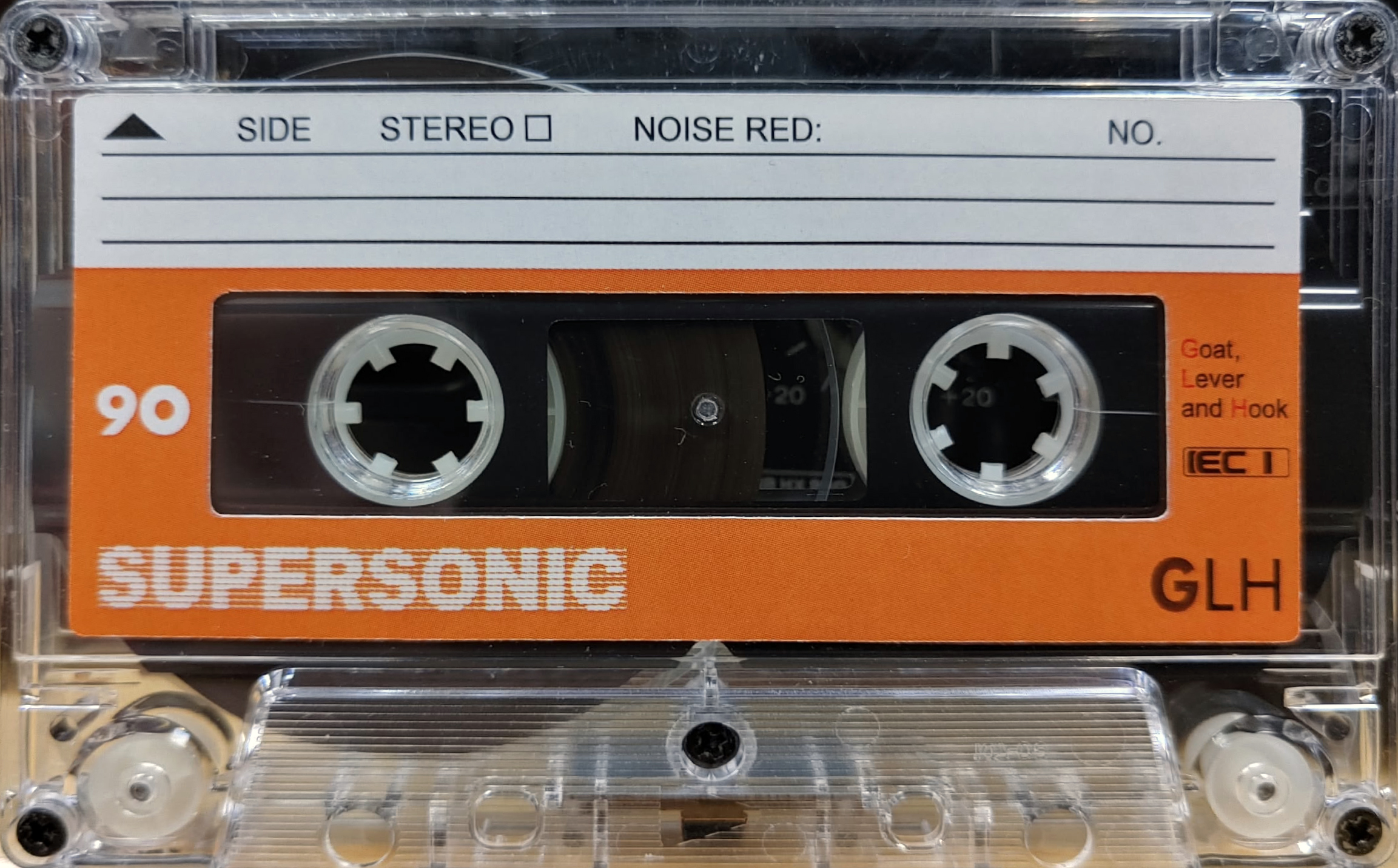 Compact Cassette CRUX Supersonic 90 "GLH" Type I Normal 2024 Russia