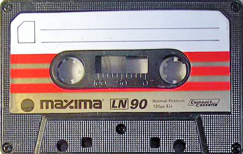 Compact Cassette Maxima 90 "LN" Type I Normal