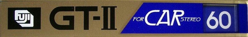 Compact Cassette Fuji GT-II 60 Type II Chrome 1982 Europe