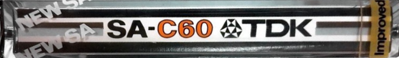 Compact Cassette TDK SA 60 Type II Chrome 1975 Japan