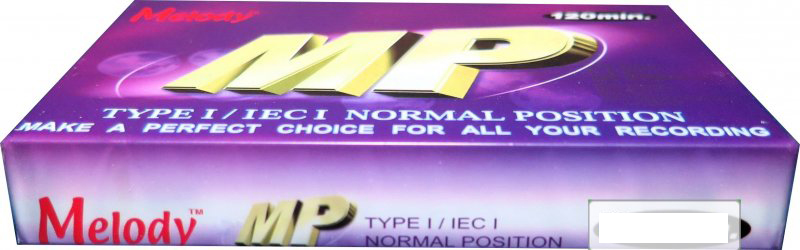 Compact Cassette Melody MP 120 Type I Normal 2000 Taiwan