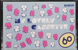 Compact Cassette Baron KS 60 "My Lovely Cassette" Type I Normal 1985 Japan