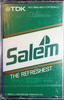 Compact Cassette TDK D 90 "Salem The Refreshest" Type I Normal 1989 Europe, USA