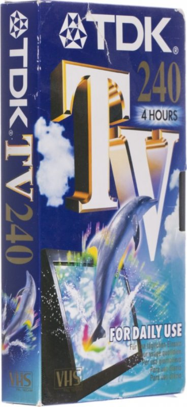 VHS, Video Home System TDK TV 240 Type I Normal 1990 Europe