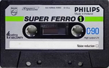 Compact Cassette Philips Super Ferro 90 Type I Normal 1979 Europe