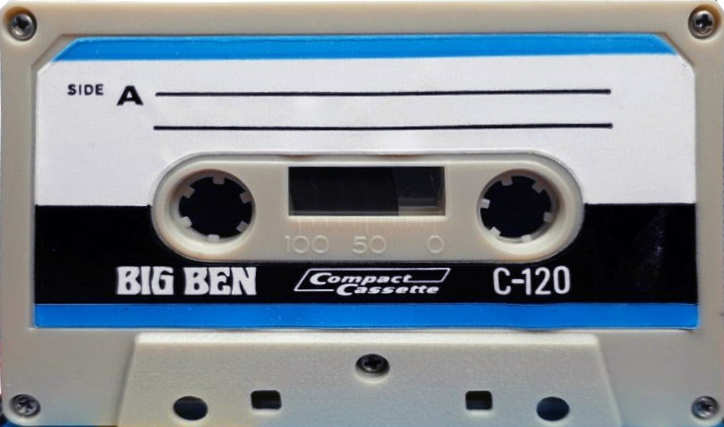 Compact Cassette Big Ben 120 Type I Normal 1978 Hong Kong