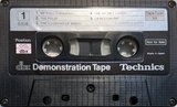 Compact Cassette Technics XA 46 "dbx" Demonstration Tape 1989 Japan