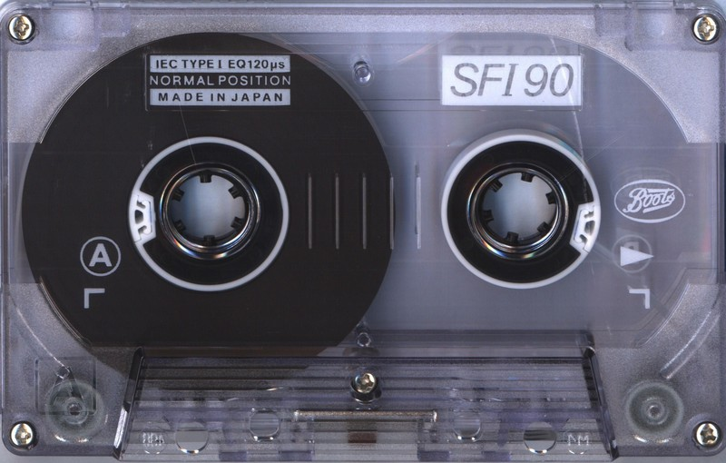 Compact Cassette Boots / Boots Audio SFI 90 Type I Normal 1988 UK