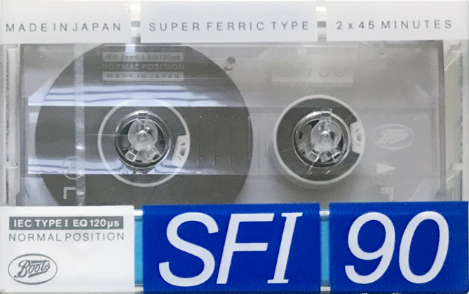 Compact Cassette Boots / Boots Audio SFI 90 Type I Normal 1988 UK