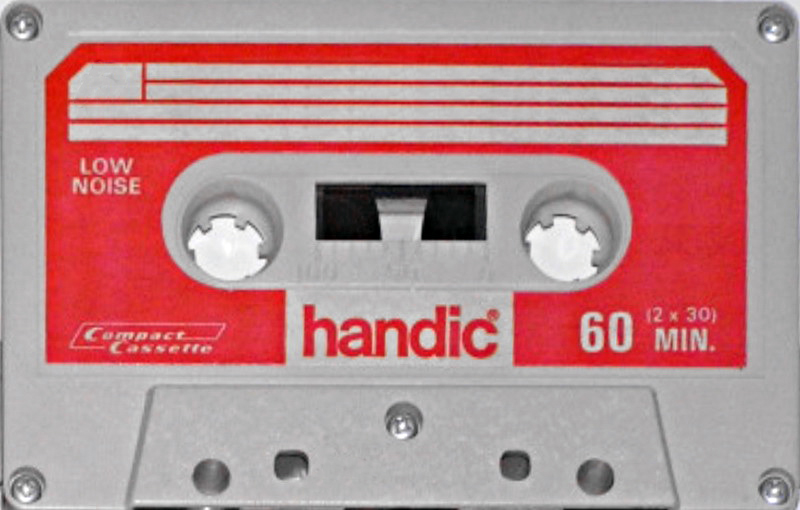 Compact Cassette Handic 60 Type I Normal 1978 Sweden