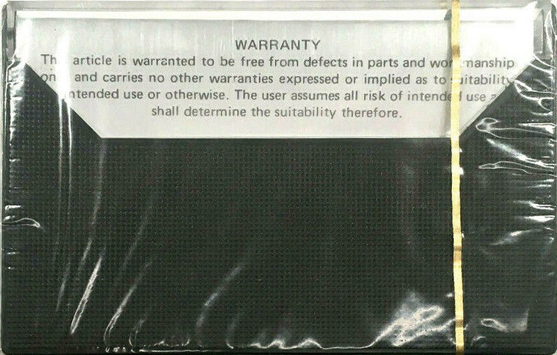 Compact Cassette Jo 90 Type I Normal Hong Kong