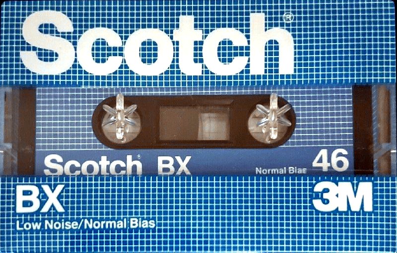 Compact Cassette Scotch BX 46 Type I Normal 1982 Europe