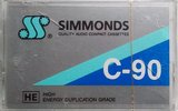 Compact Cassette Simmonds 90 Type I Normal Germany