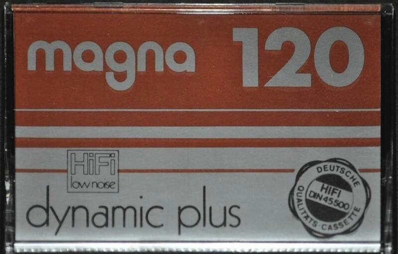 Compact Cassette Magna Dynamic Plus 120 Type I Normal 1980 Europe