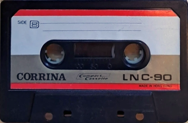 Compact Cassette Corrina Type I Normal Hong Kong