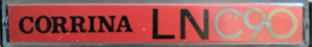 Compact Cassette Corrina Type I Normal Hong Kong