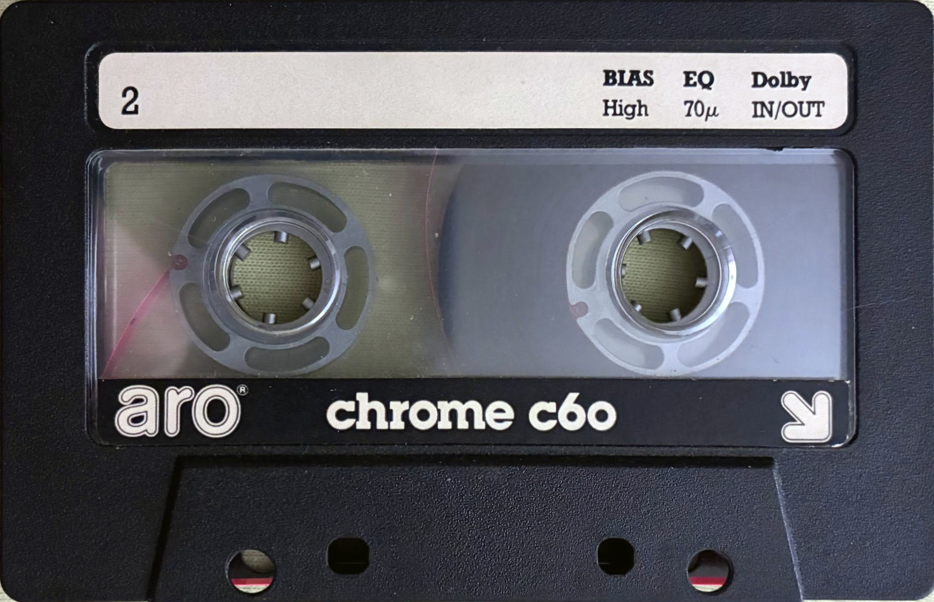 Compact Cassette ARO 60 Type II Chrome Unknown Country