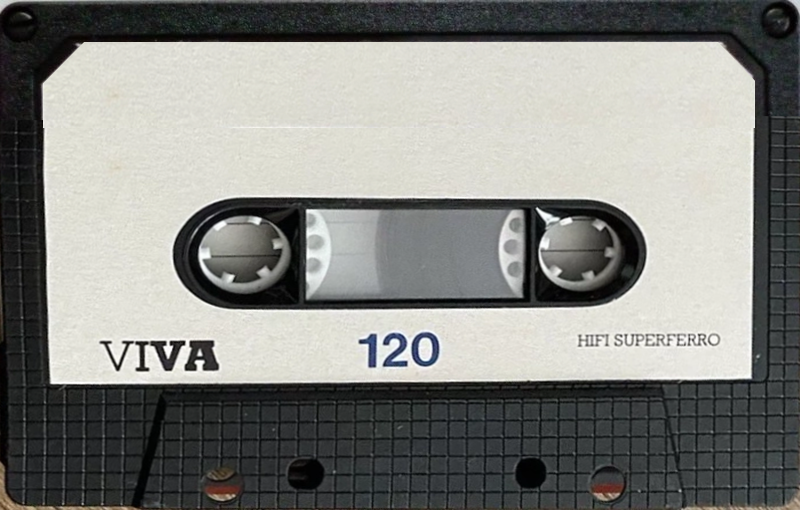 Compact Cassette VIVA HIFI Superferro 120 Type I Normal 1985 France, Germany