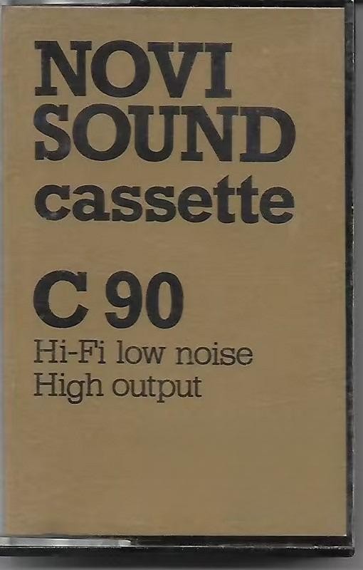 Compact Cassette Novi Sound 90 Type I Normal 1987 Europe