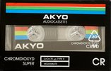 Compact Cassette Akyo 60 "CR" Type II Chrome Europe