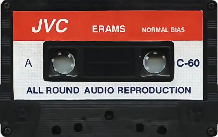 Compact Cassette JVC Erams 60 Type I Normal Unknown Country