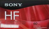 Compact Cassette Sony HF 60 "C60HFR" Type I Normal 2012 Worldwide