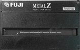 Compact Cassette Fuji Metal Z 90 Type IV Metal 1996 Europe