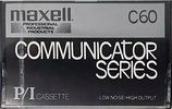 Compact Cassette Maxell Professional Industrial P/I 60 Type I Normal USA