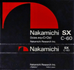 Compact Cassette Nakamichi SX 60 Type II Chrome 1978 Japan