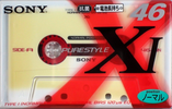 Compact Cassette Sony XI 46 "Purestyle C-46X1D" Type I Normal 1997 Japan