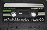 Compact Cassette Audio Magnetics Plus 90 Type I Normal 1978 Europe