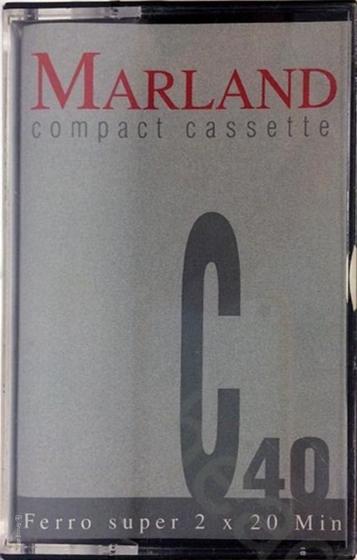 Compact Cassette Marland 40 Type I Normal East Germany