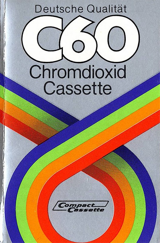 Compact Cassette No Name 60 Type II Chrome Europe