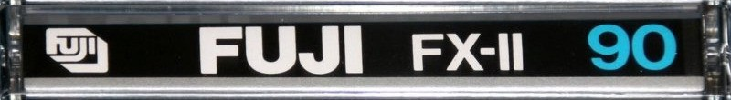 Compact Cassette Fuji FX-II 90 Type II Chrome 1980 Europe, North America