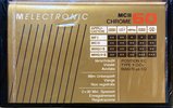 Compact Cassette Melectronic MC II 60 Type II Chrome 1987 Switzerland