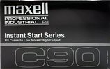 Compact Cassette Maxell Professional Industrial P/I 90 Type I Normal 1996 USA