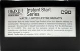 Compact Cassette Maxell Professional Industrial P/I 90 Type I Normal 1996 USA