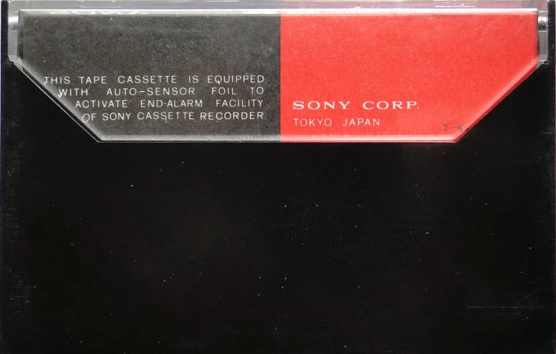 Compact Cassette Sony 60 Type I Normal 1972 Europe