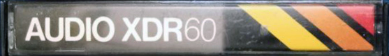 Compact Cassette Audio XDR 60 Type I Normal 1979 USA