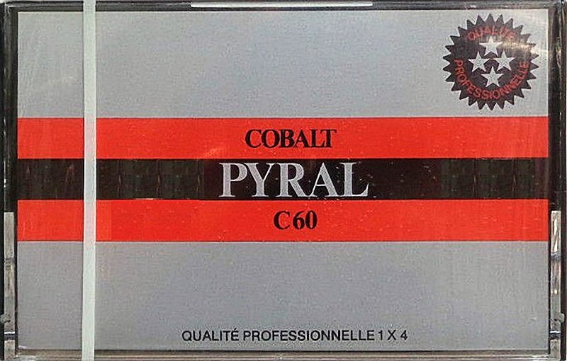 Compact Cassette Pyral Cobalt 60 Type I Normal 1978 France