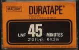 Compact Cassette Mallory LNF 45 "Duratape" Type I Normal USA