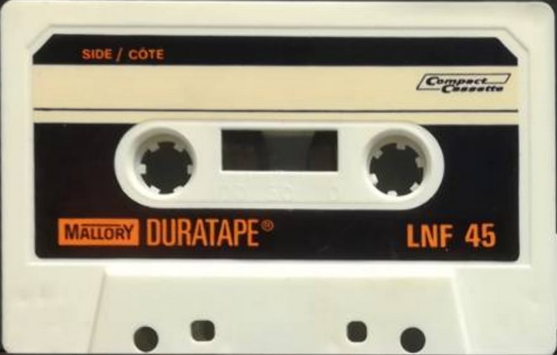 Compact Cassette Mallory LNF 45 "Duratape" Type I Normal USA