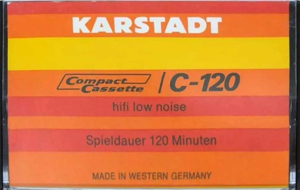 Compact Cassette Karstadt 120 Type I Normal 1971 Germany